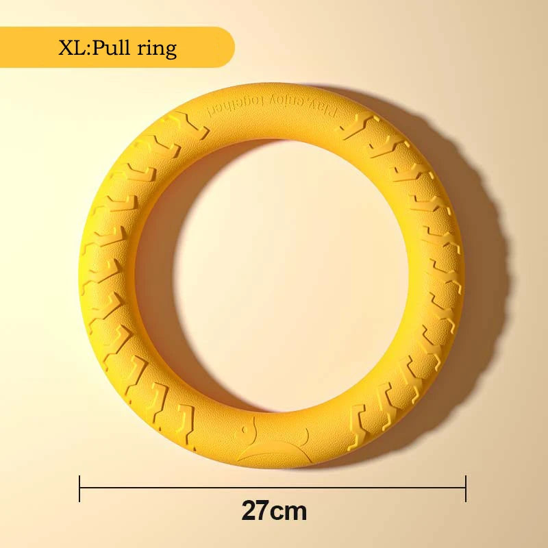 EVA Durable Dog Toys 4 Pack Flying Disc + Ball + Tug Rope for Puppy&Adult Dogs Chew-Proof Teeth Cleaning Set(2024 Best Seller)