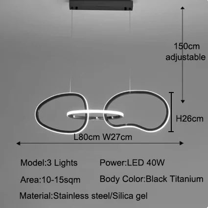 Modern lamp LED lights for room pendant light indoor lighting dining room bedroom room lamp light fixture lamp for living room