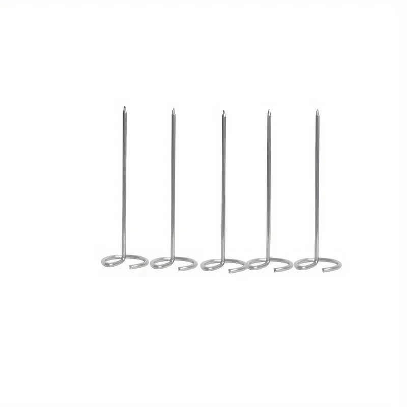 10pcs Air Fryer Oven, Vertical Grill, Skewer Grill, Universal Accessories, Food Grade 304 Stainless Steel Special Baking Needle