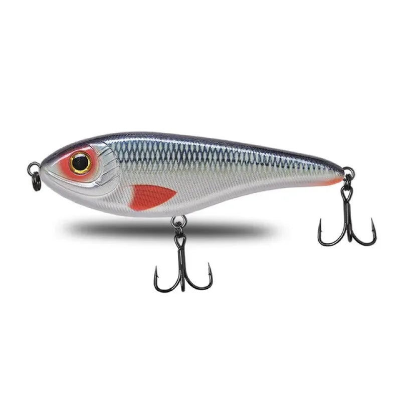 TSUYOKI Musky Jerkbaits Slow Sinking Slider Lures 90mm/105mm Loud Sound Crankbaits Westin Lure Jerkbait Fishing for Pike Walleye