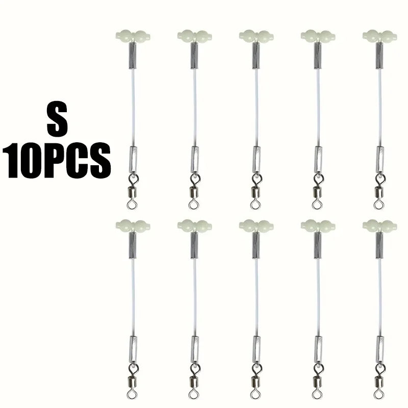 5pcs Luminous Gourd Balance Bracket, Gourd Swivel Connector, Sea Fishing DIY Fishing Group, Fishing Supplies, Fishing Small Acce
