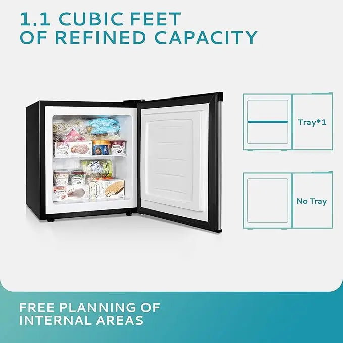46L Mini refrigerator  & Reversible Door Energy Saving Bedroom/office
