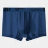 Custom Logo Men Boxer Briefs Factory Wholesale Ice Silk Breathable Underwear Seamless Male Panties OEM ODM Soft Man Underpants