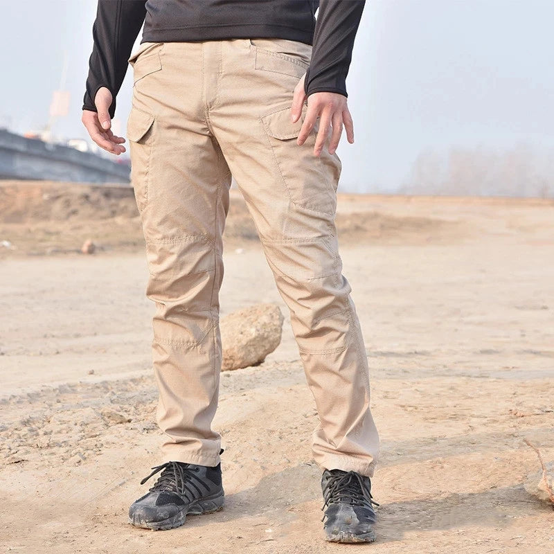 IX9 City Military Tactical Pants Men SWAT Combat Army Pants Casual Men Hikling Pants Outdoor Camping Cargo Waterproof Pants