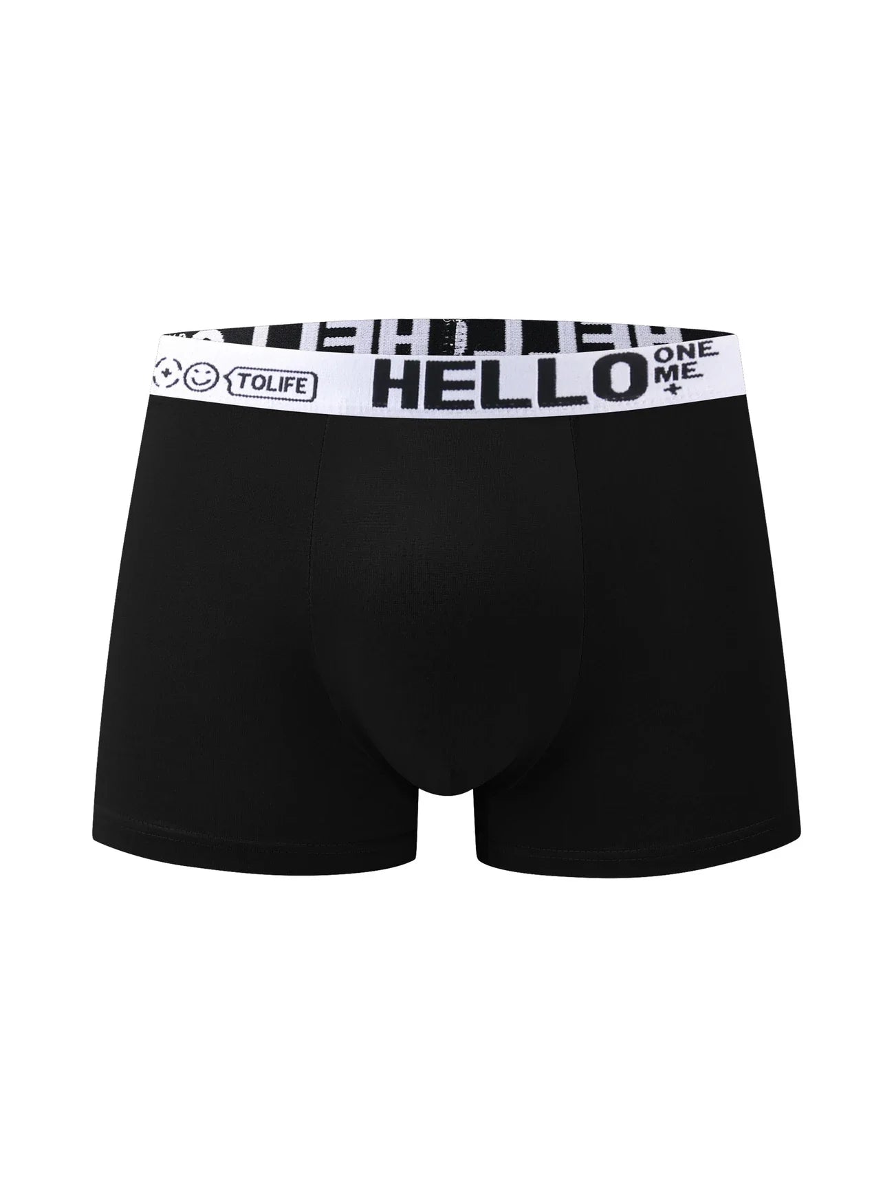 10 Piece Set of Popular Comfortable Men's Flat Underwear, Cool and Breathable Simple Men's and Women's Boxing Pants for Summer