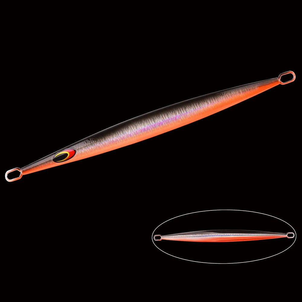1PC 80g 100g 150g 200g Saltwater Metal Jigs Deep Sea Fishing Lure Vertical Speed Jigs