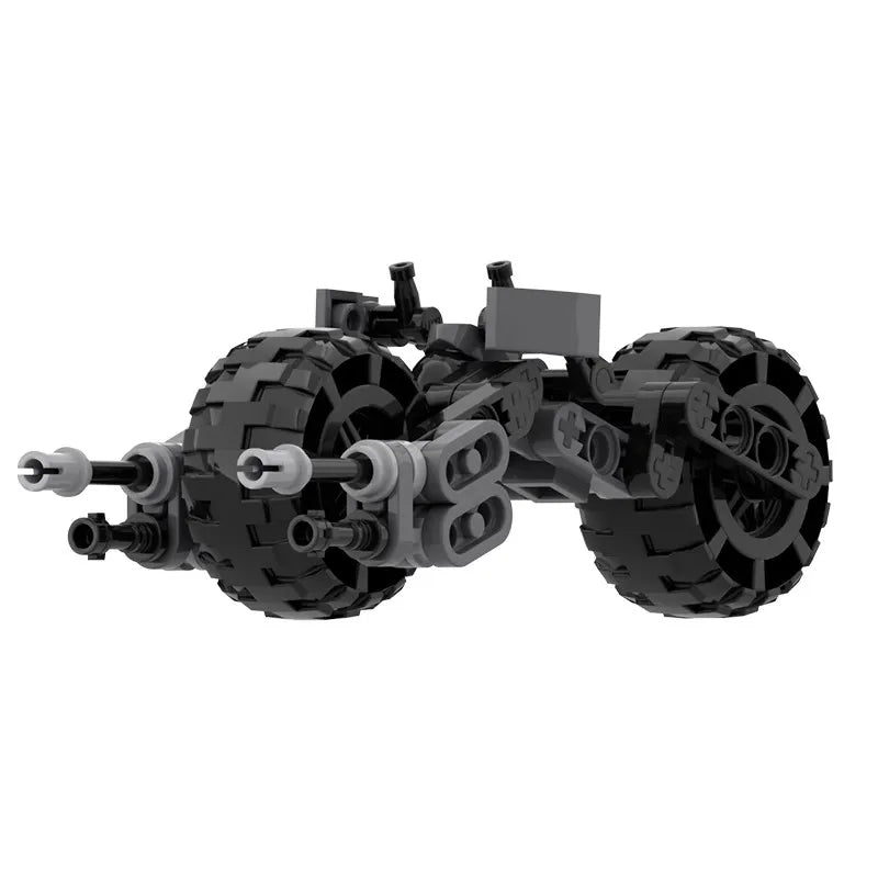 Bricklink Superhero Knight Technical Car Animated Series Batmobiles Tumbler Armored Vehicle Batpod Building Blocks Kid Toys Gift