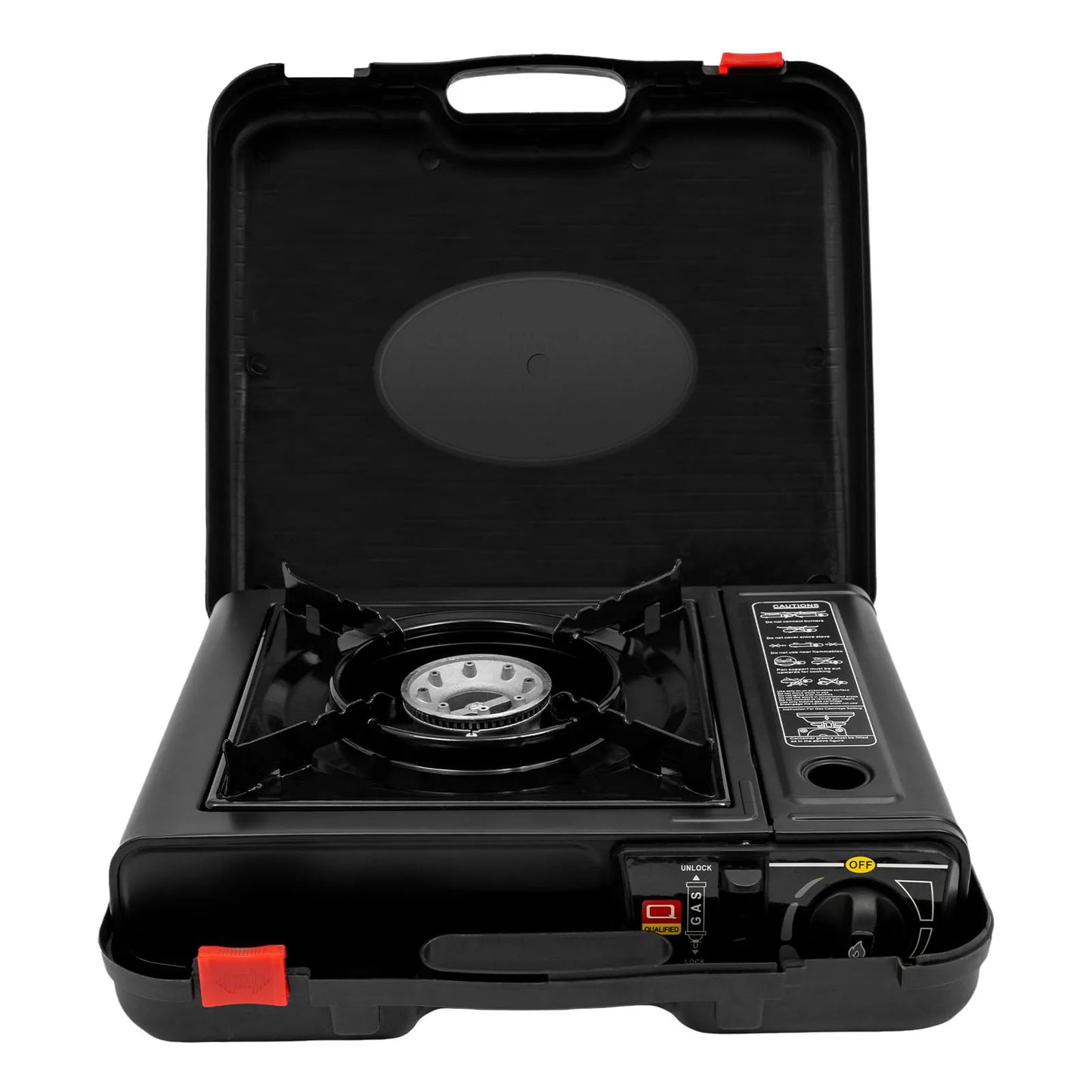 Charcoal Grill Outdoor 2500W - Lightweight 3.53lbs Easy Clean Detachable Parts, Explosion-Proof for Camping Backyard Cooking