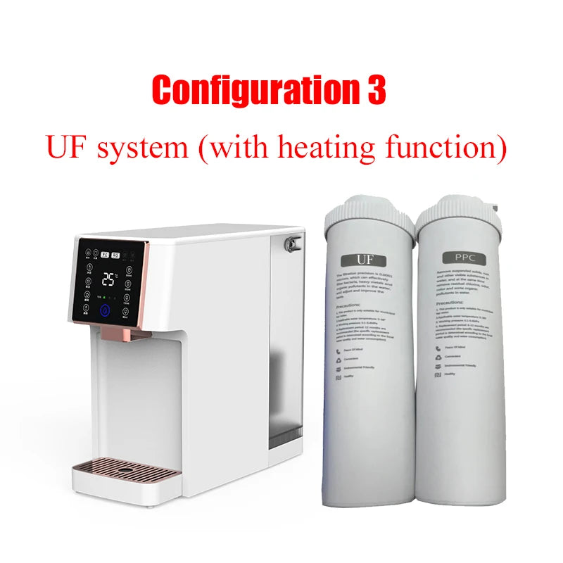 Reverse Osmosis Water Filter System Dispenser Cooler Purifier Dispensador De Agua Instant Hot Automatic Water Dispenser