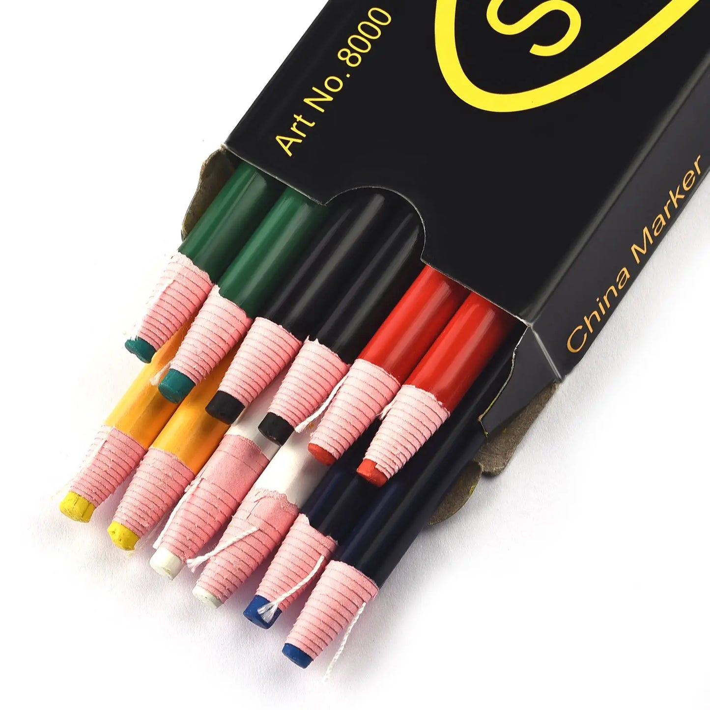 1/10/12/20/30pcs Box Erasable Fabric Chalk For Tailor Marking Clothing Patterns Patchwork Needlework Cut-Free Sewing Accessories