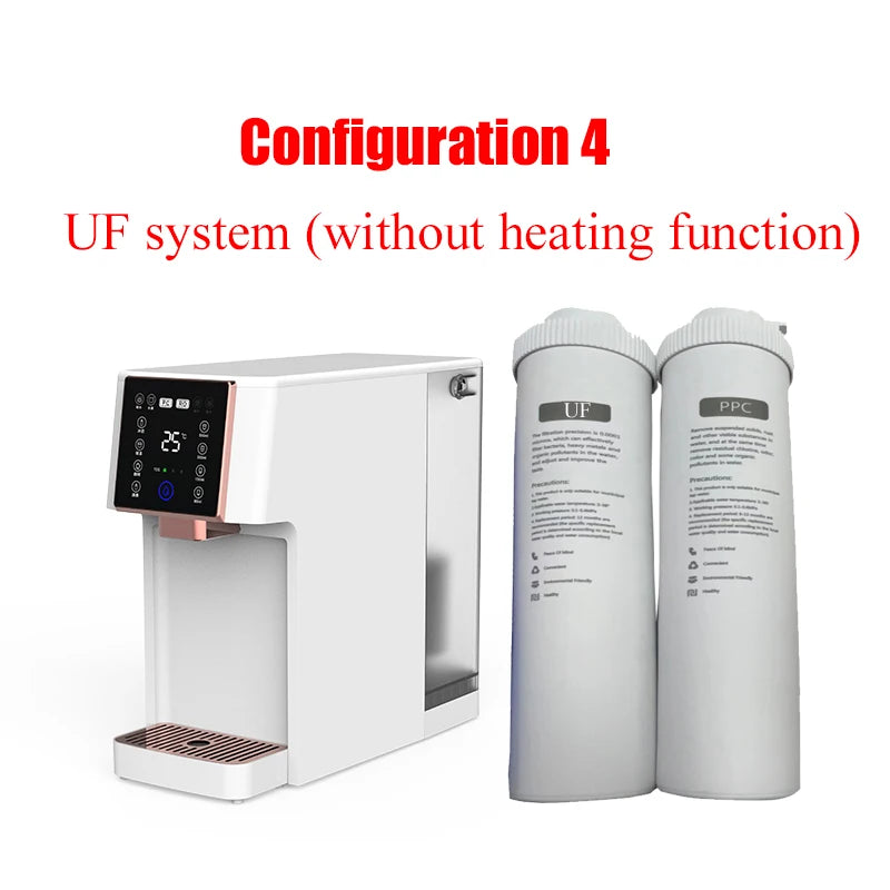 Reverse Osmosis Water Filter System Dispenser Cooler Purifier Dispensador De Agua Instant Hot Automatic Water Dispenser