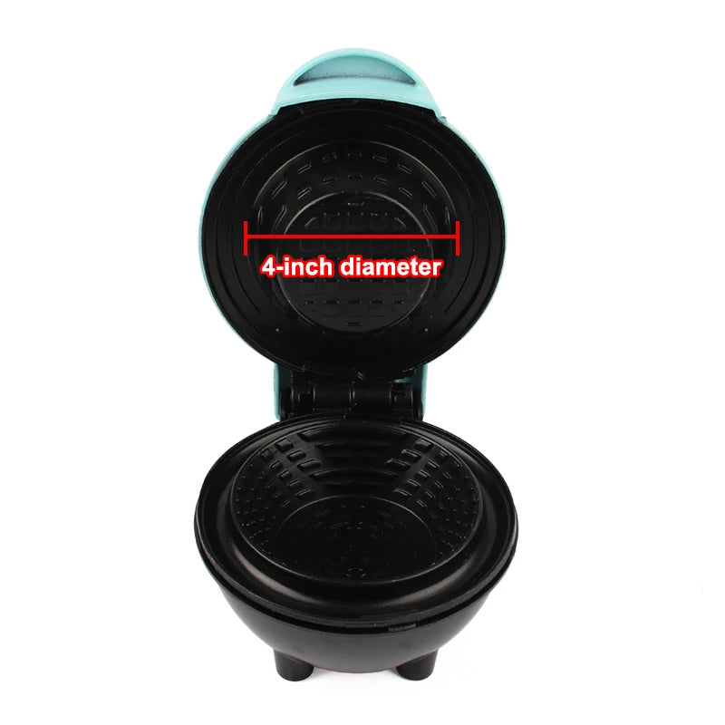 110V/220V Multifunctional Mini Electric Bowl Waffle Maker Cake Sandwich ToasterDessert Biscuit Breakfast Roaster Baking Pan EU