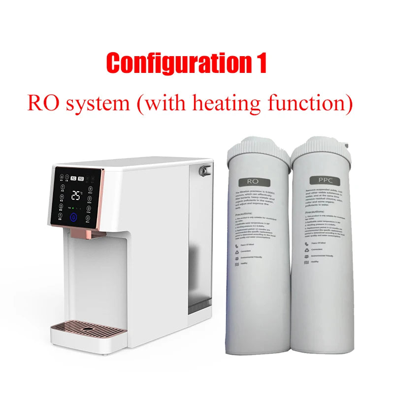 Reverse Osmosis Water Filter System Dispenser Cooler Purifier Dispensador De Agua Instant Hot Automatic Water Dispenser