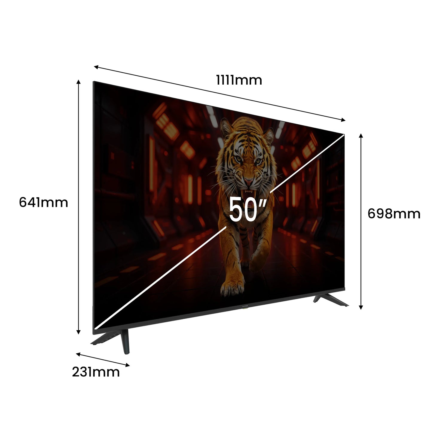 TV Kiano Elegance 50 "4K Tizen OS