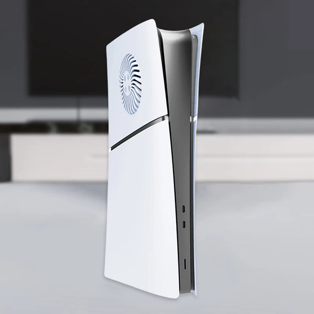 Replacement Shell with Cooling Vents Premium ABS Replacement Shell Anti-Scratch Hard Faceplate for PS5 Slim Console