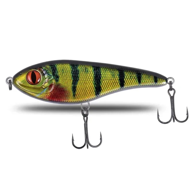 TSUYOKI Musky Jerkbaits Slow Sinking Slider Lures 90mm/105mm Loud Sound Crankbaits Westin Lure Jerkbait Fishing for Pike Walleye