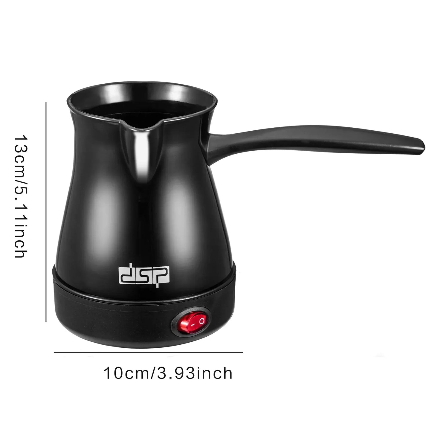 DSP Turkish Coffee Maker Pot 300ML Portable Electrical Tea Coffee Espresso Pot Boiled