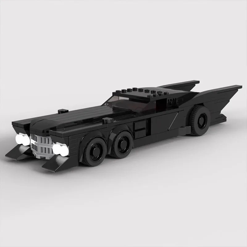 Bricklink Superhero Knight Technical Car Animated Series Batmobiles Tumbler Armored Vehicle Batpod Building Blocks Kid Toys Gift