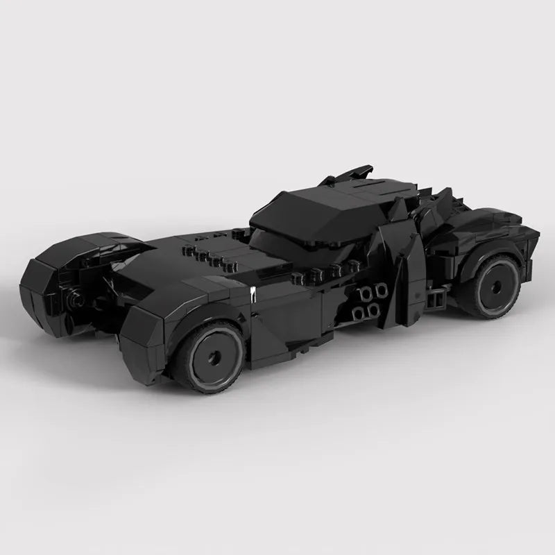 Bricklink Superhero Knight Technical Car Animated Series Batmobiles Tumbler Armored Vehicle Batpod Building Blocks Kid Toys Gift