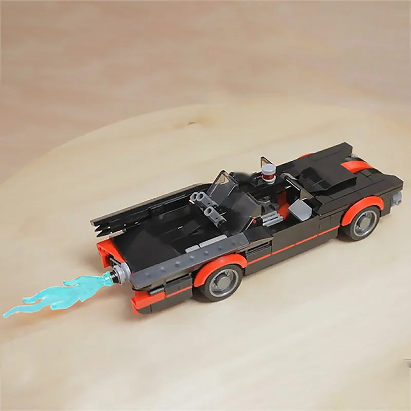 Bricklink Superhero Knight Technical Car Animated Series Batmobiles Tumbler Armored Vehicle Batpod Building Blocks Kid Toys Gift
