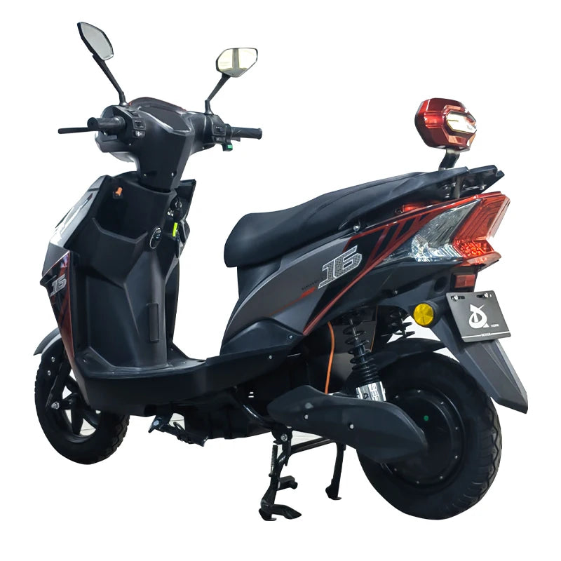 Long Range Electric Motorcycle 60V20Ah for Mountain Terrain,Customizable Design,Export Quality,Foldable Electric Bike for Adults