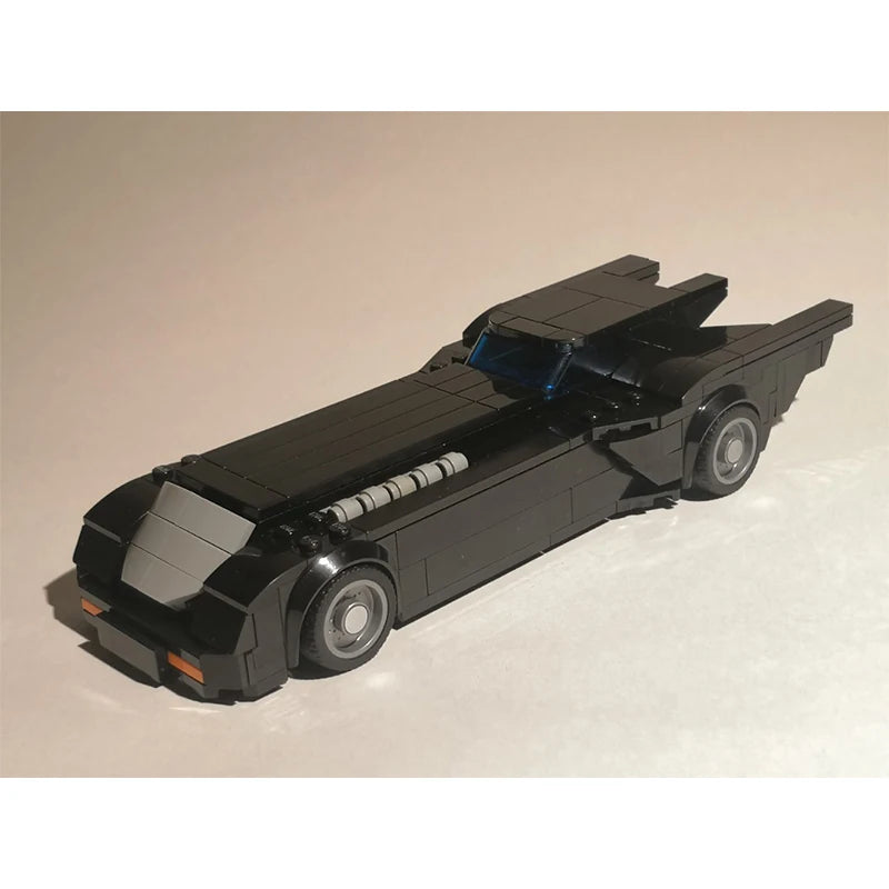 Bricklink Superhero Knight Technical Car Animated Series Batmobiles Tumbler Armored Vehicle Batpod Building Blocks Kid Toys Gift