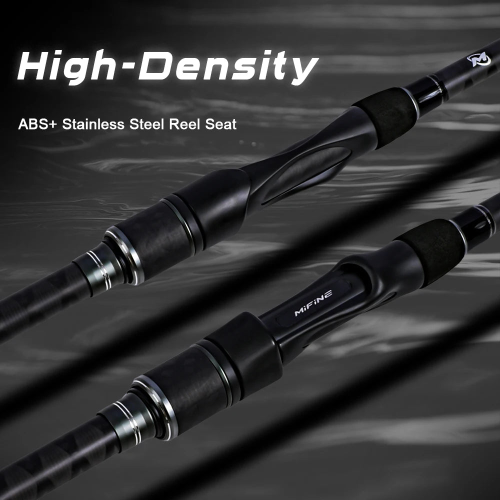 MIFINE JIG SMART SPIN Spinning Rod, Zander Fishing Rods, Lure Weight 4-18g/10-38g/20-70g, Saltwater Freshwater 2.44M/2.56M