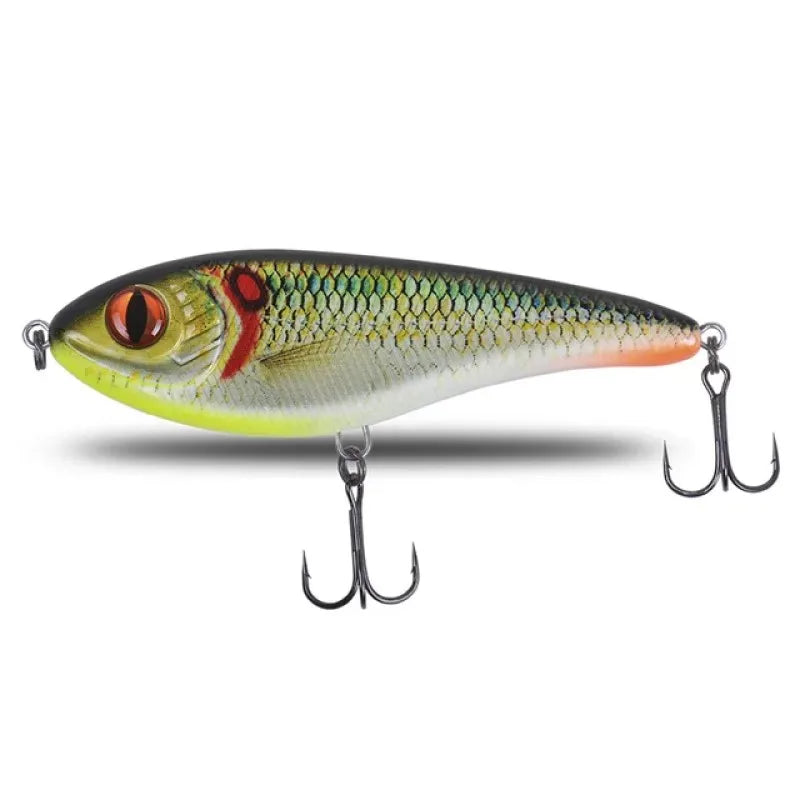 TSUYOKI Musky Jerkbaits Slow Sinking Slider Lures 90mm/105mm Loud Sound Crankbaits Westin Lure Jerkbait Fishing for Pike Walleye