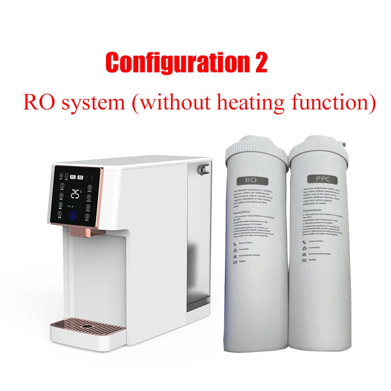 Reverse Osmosis Water Filter System Dispenser Cooler Purifier Dispensador De Agua Instant Hot Automatic Water Dispenser