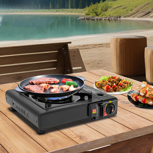 Charcoal Grill Outdoor 2500W - Lightweight 3.53lbs Easy Clean Detachable Parts, Explosion-Proof for Camping Backyard Cooking