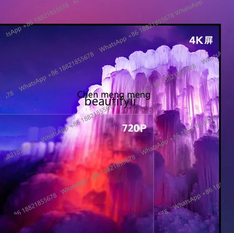TV 100 inch 120 inch large screen voice intelligent network high definition LCD