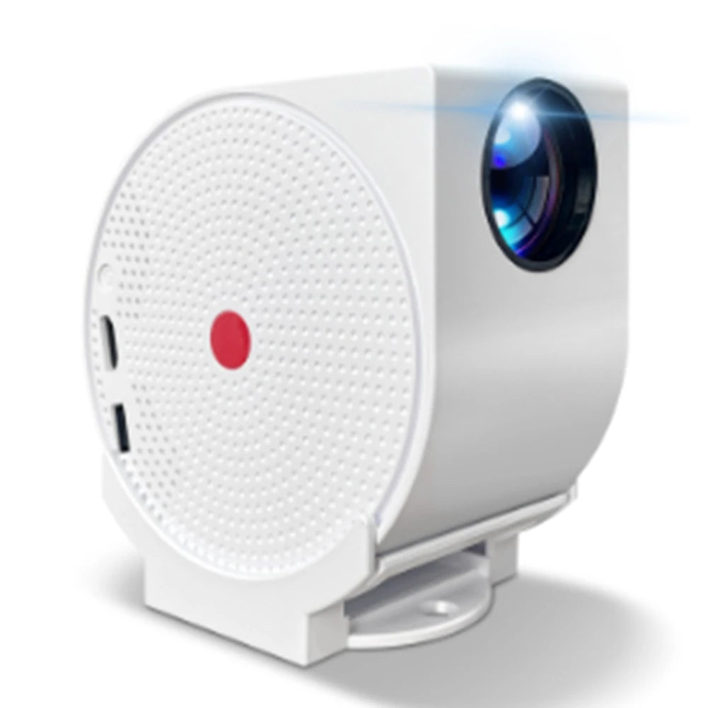 B53CC TYPE C 4K 400ANSI Mini Projector with WIFI and Bluetooth,BT5.2 4K Movie Video Projector with 270° Rotatable EU PLUG