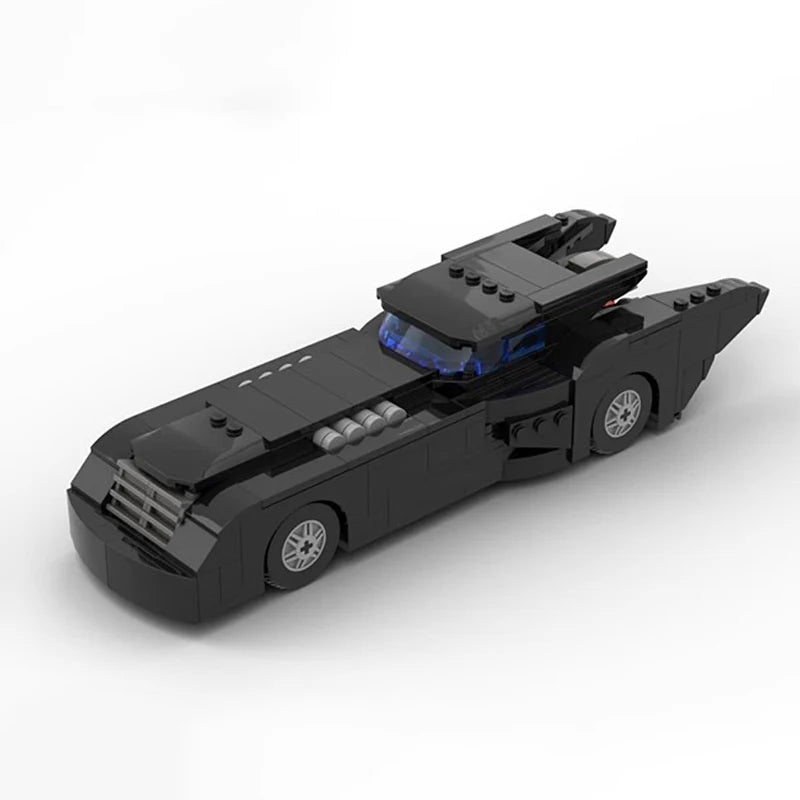 Bricklink Superhero Knight Technical Car Animated Series Batmobiles Tumbler Armored Vehicle Batpod Building Blocks Kid Toys Gift
