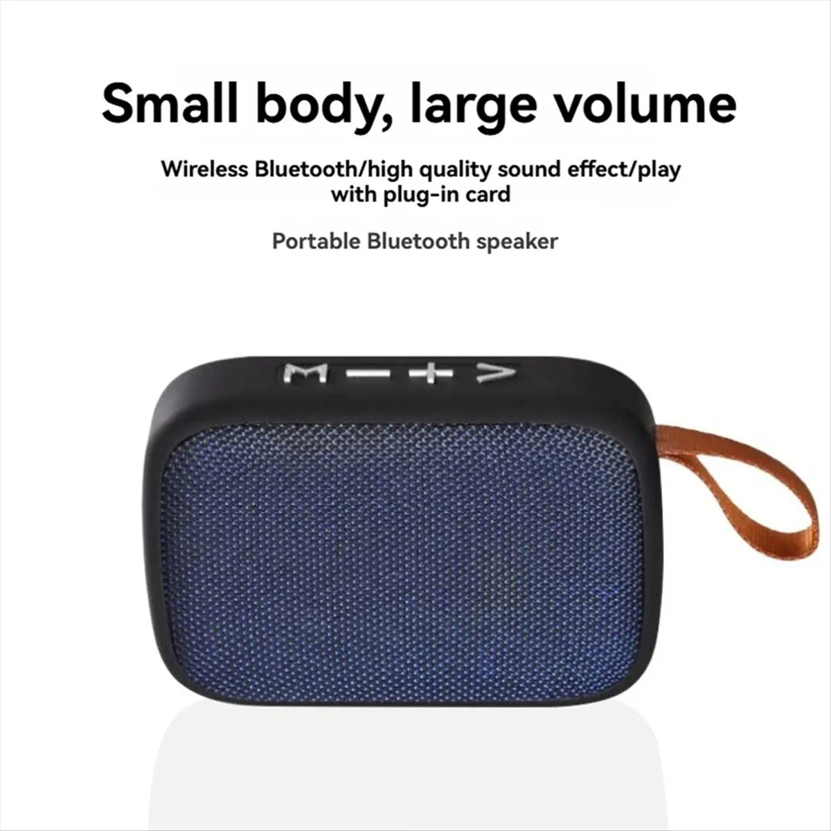 *A14E Portable Speakers Outdoor Bluetooth Mini Loudspeaker Wireless Column 3D Stereo Music Player Hifi Sound Box Black&Red