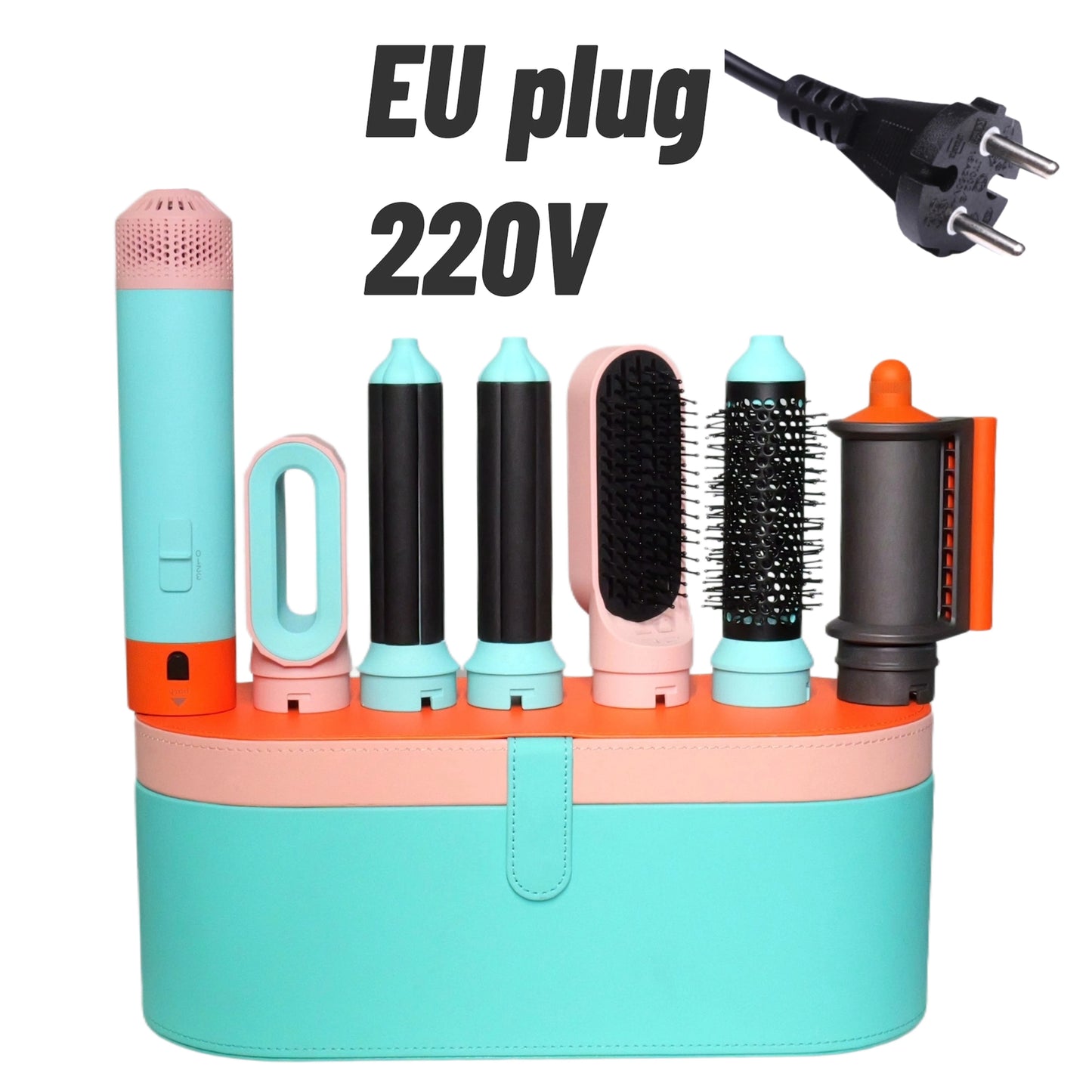 6 In 1 Hair Styler New Smooth Hair Dryer For Hair 6 in 1 hair styler With Curling Barrel Hot Air Brush Styling Tool MultiStyler