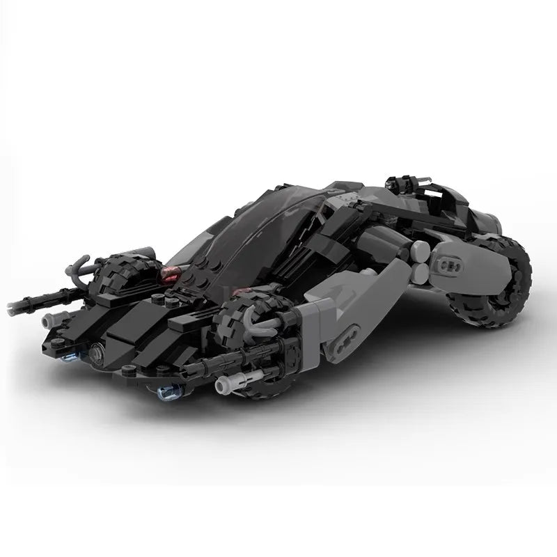 Bricklink Superhero Knight Technical Car Animated Series Batmobiles Tumbler Armored Vehicle Batpod Building Blocks Kid Toys Gift