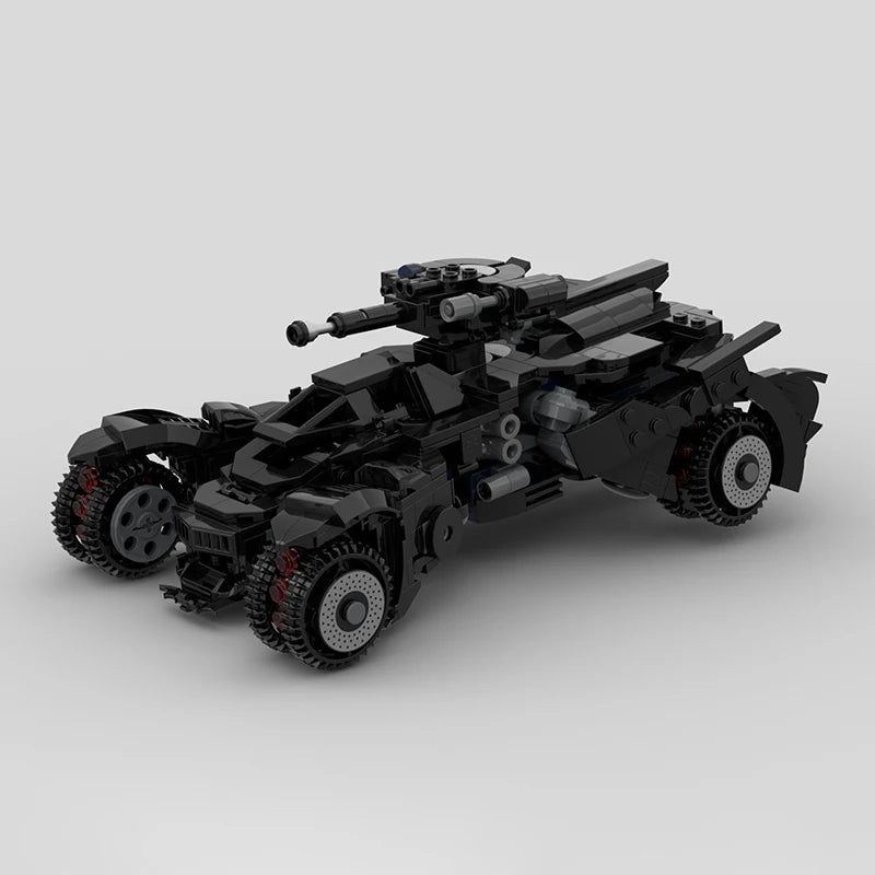 Bricklink Superhero Knight Technical Car Animated Series Batmobiles Tumbler Armored Vehicle Batpod Building Blocks Kid Toys Gift