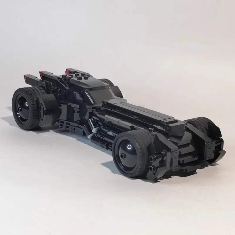 Bricklink Superhero Knight Technical Car Animated Series Batmobiles Tumbler Armored Vehicle Batpod Building Blocks Kid Toys Gift