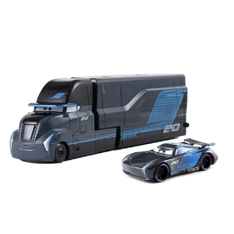 Disney Pixar Cars 3 Toy Lightning Mcqueen Jackson Storm Cruz Ramirez Hudson Mack Truck Car 2 Chick Hicks dinoco racer kids gift