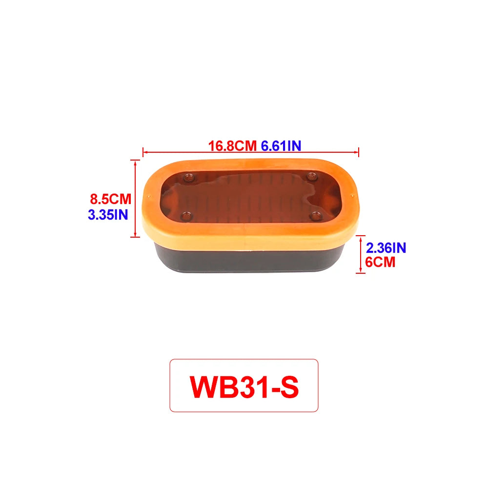 Hirisi Carp Fishing Bait Box Feeder Fishing Bait Storage Case Carp Fishing Pop Up Boilies Hair Rig Carp Rig Fishing Accessories