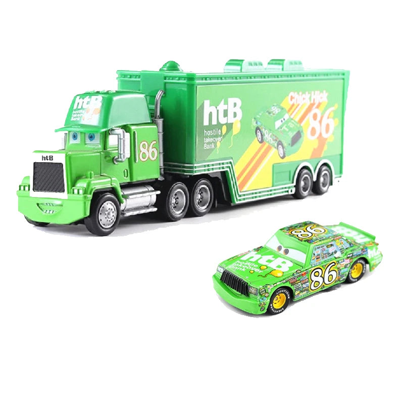 Disney Pixar Cars 3 Toy Lightning Mcqueen Jackson Storm Cruz Ramirez Hudson Mack Truck Car 2 Chick Hicks dinoco racer kids gift