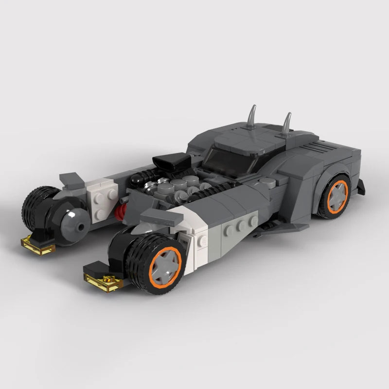 Bricklink Superhero Knight Technical Car Animated Series Batmobiles Tumbler Armored Vehicle Batpod Building Blocks Kid Toys Gift