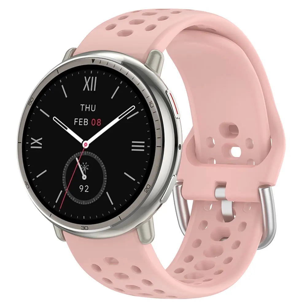 Original Silicone Watchband For Huami Amazfit Active 2 Sport Strap Breathable Bracelet Correa Amazfit Active2 Square Accessories