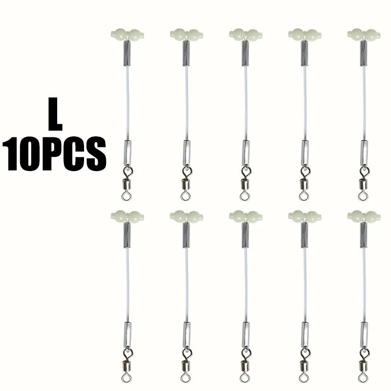 5pcs Luminous Gourd Balance Bracket, Gourd Swivel Connector, Sea Fishing DIY Fishing Group, Fishing Supplies, Fishing Small Acce