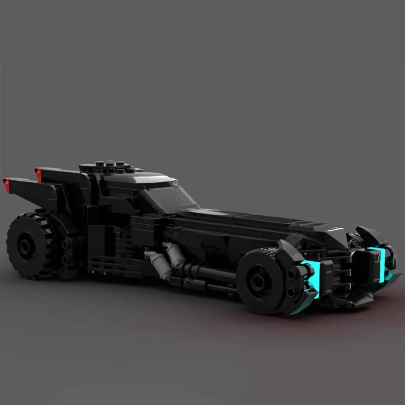 Bricklink Superhero Knight Technical Car Animated Series Batmobiles Tumbler Armored Vehicle Batpod Building Blocks Kid Toys Gift
