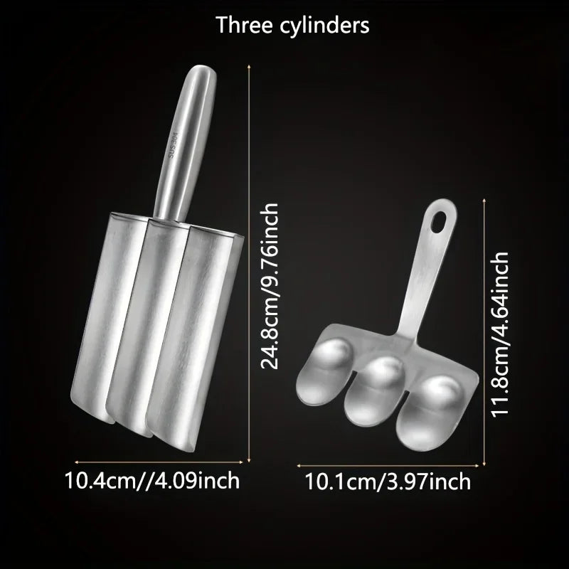 Easy-Release Non-Stick Meatball Maker Set - Manual Meatball Spoon for Effortless Fish Balls-Ideal Kitchen Tool for Home Cooking