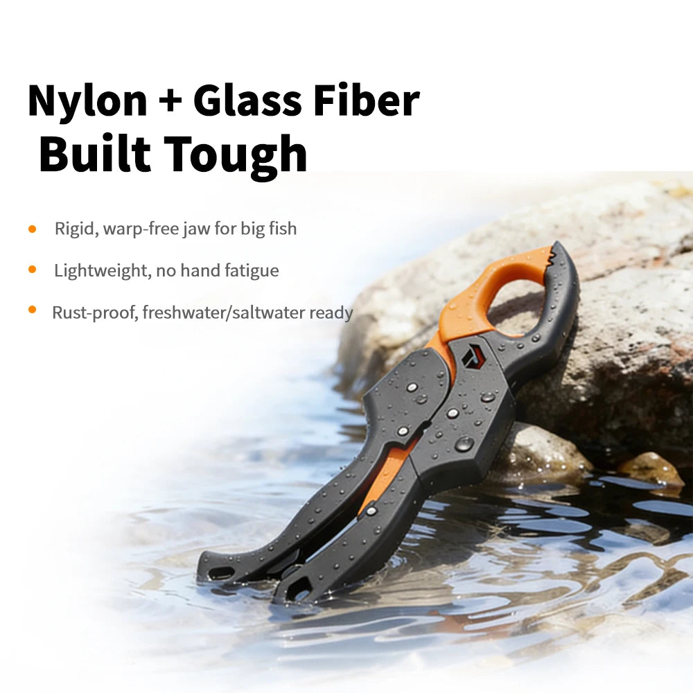 Fishing Gripper Pliers Fish Lip Clip Grip Controller Fiberglass Grabber fishing clamp Tackle Tools equipment gear