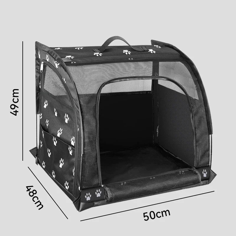 Large Dog Bed Cat Carrier Car Seat Backpack Puppy Covers Car Seats Carrying Travel Novelties Vehicle Accessories Pet Supplies