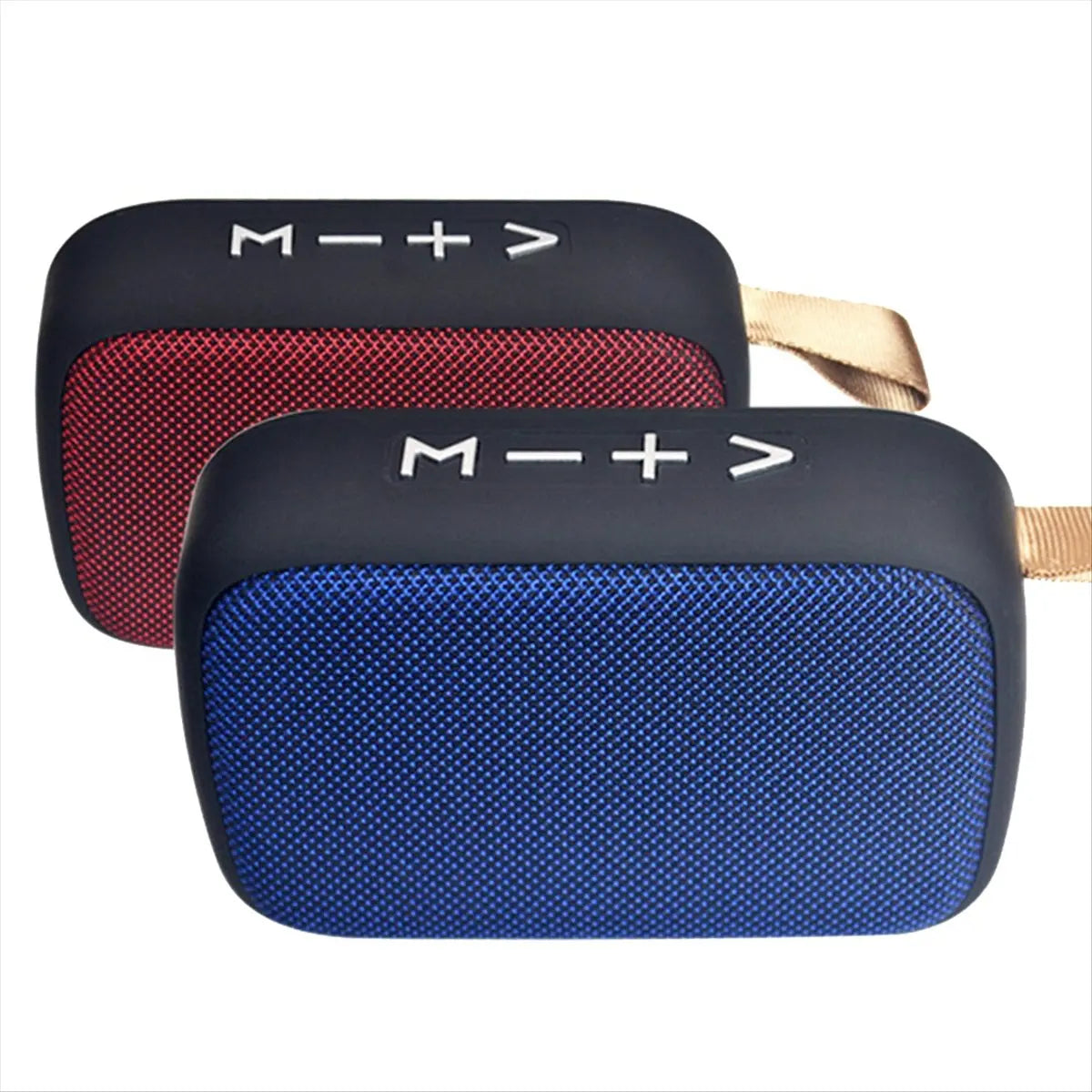 *A14E Portable Speakers Outdoor Bluetooth Mini Loudspeaker Wireless Column 3D Stereo Music Player Hifi Sound Box Black&Red
