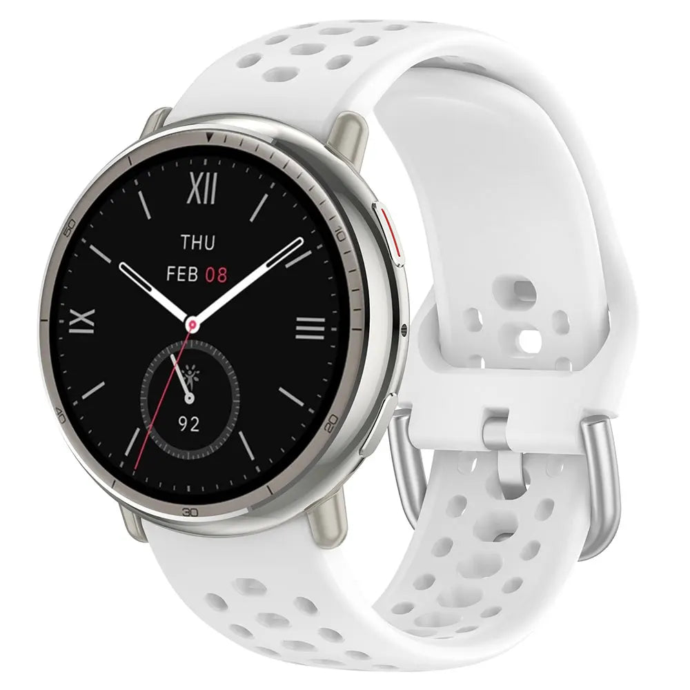 Original Silicone Watchband For Huami Amazfit Active 2 Sport Strap Breathable Bracelet Correa Amazfit Active2 Square Accessories